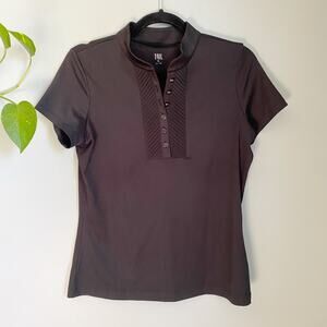 TAIL Golf UPF Button Collar Short Sleeve Shirt